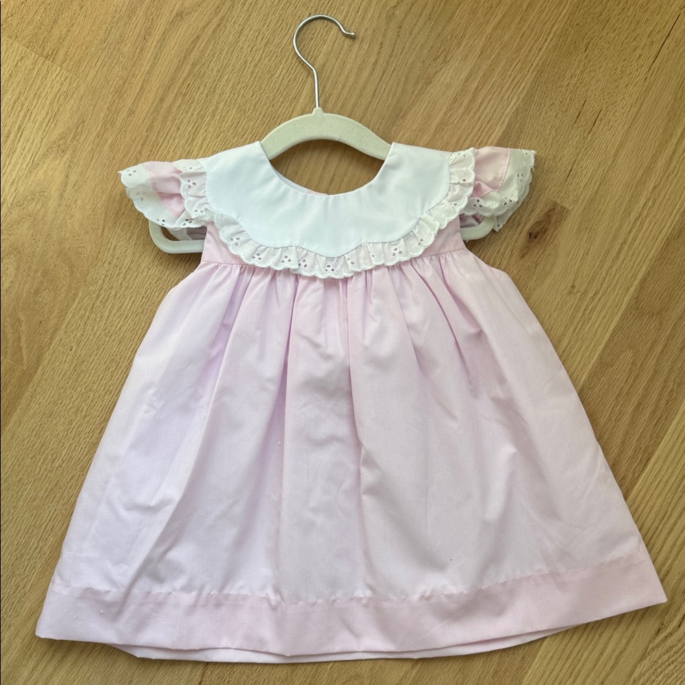 The Beaufort Bonnet Company Pink Ruffled Dress